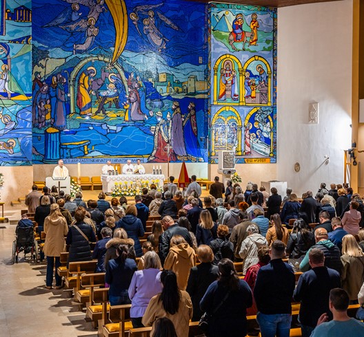 O. Stjepan Fridl predvodio misno slavlje u bazilici sv. Josipa u Karlovcu